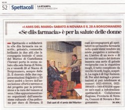 articolo la stampa 22-3-14